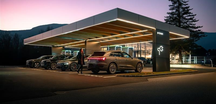 Audi déploie son premier Charging Hub en France