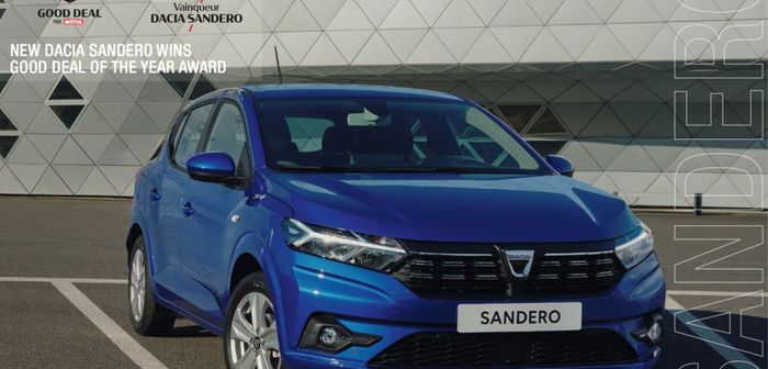 La Nouvelle Dacia Sandero caracole en tête des ventes du mois de juin