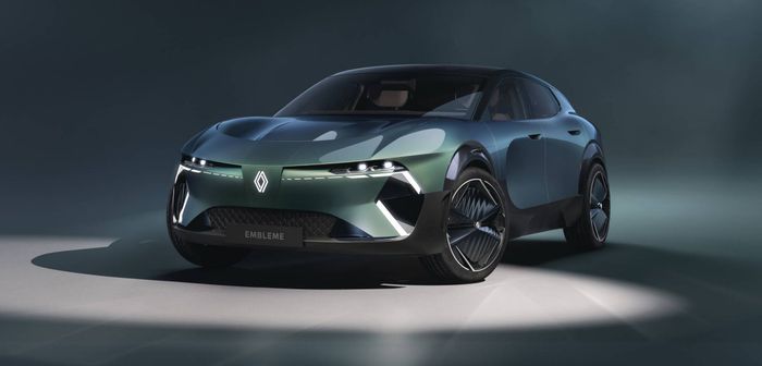 L'Emblème, le nouveau démo car de Renault présenté à Paris